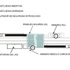 OHF spreader with twistlock status control system