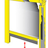 Power operated window