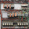 Obsolete relay cabinet